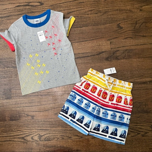 NWT‎ Hanna Andersson Star Wars Outfit Sz 4 (100)